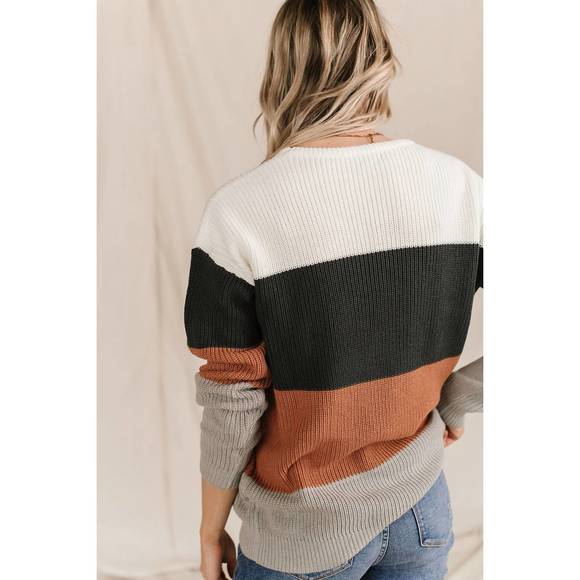 NEW AMPERSAND AVE the paige sweater in auburn - Picture 3 of 3